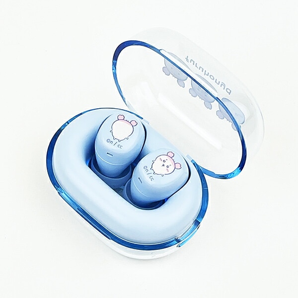 ちいかわ 古本屋 完全ワイヤレスステレオイヤホン (ブルー) スマホ