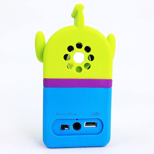 Disney トイ・ストーリー エイリアン ワイヤレス スピーカー グッズ連続再生約3時間充電用microUSBケーブル付属