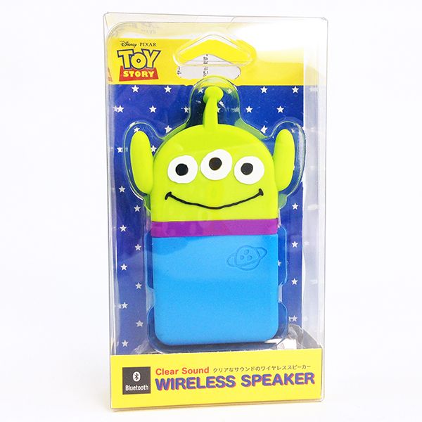 Disney トイ・ストーリー エイリアン ワイヤレス スピーカー グッズ連続再生約3時間充電用microUSBケーブル付属