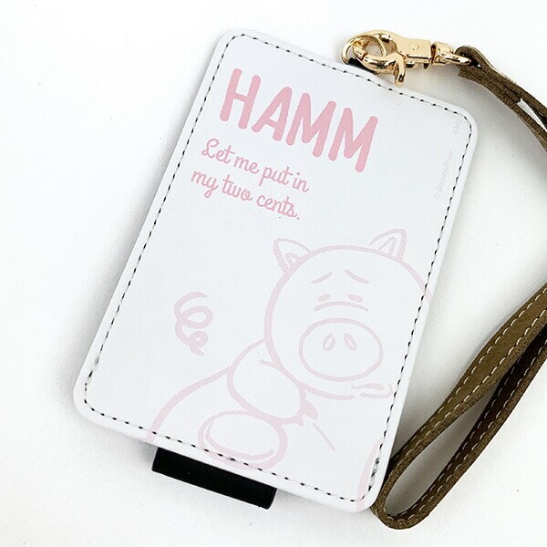 ディズニー ハム ICカードケース ピクサー 定期入れ トイストーリー Disney