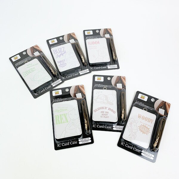 ディズニー ハム ICカードケース ピクサー 定期入れ トイストーリー Disney