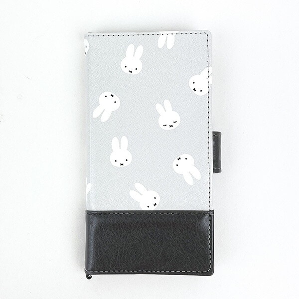 ミッフィー miffy マルチクリップカバー(M+) スマホケース フェイス柄 iPhone