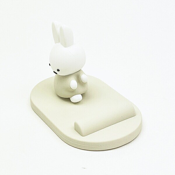 ミッフィー miffy マスコットモバイルスタンド アイボリー