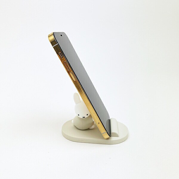 ミッフィー miffy マスコットモバイルスタンド アイボリー