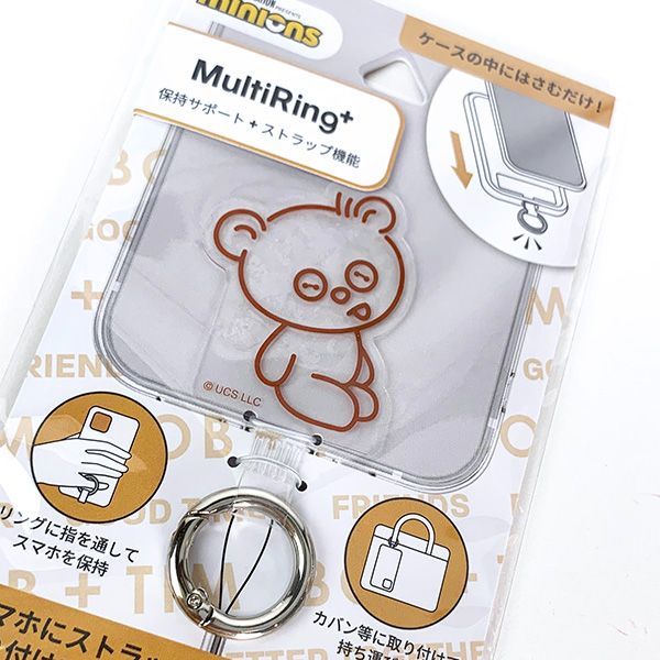 ミニオンズ 怪盗グルーシリーズ ティム マルチリングプラス スマホ用品 スマホ