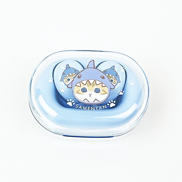 モフサンド mofusand サメにゃん 完全ワイヤレスイヤホン (ブルー) スマホ