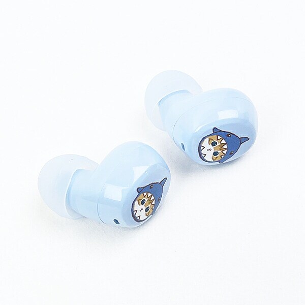 モフサンド mofusand サメにゃん 完全ワイヤレスイヤホン (ブルー) スマホ