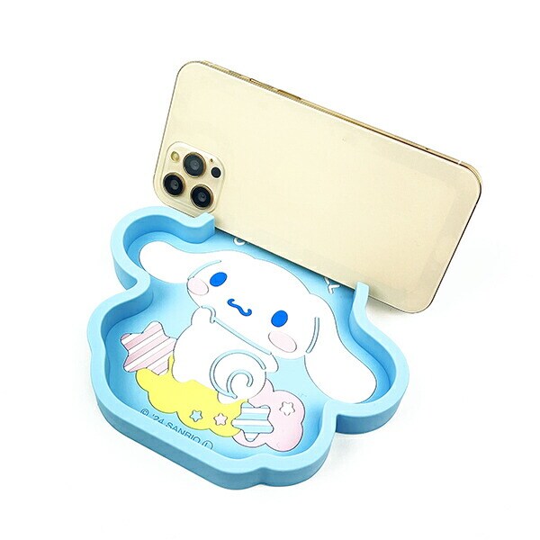 サンリオ シナモロール スマートフォンスタンドトレイ スマホ用品 Sanrio