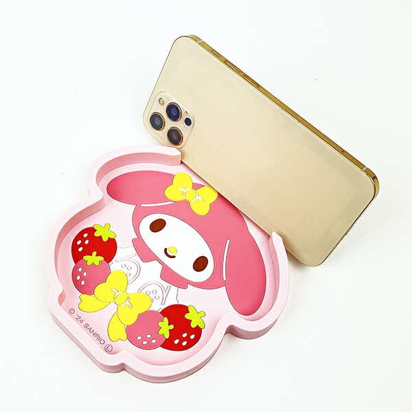 サンリオ マイメロディ スマートフォンスタンドトレイ スマホ用品 Sanrio