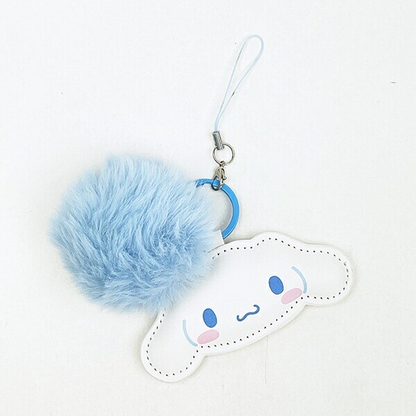 サンリオ シナモロール PUレザーストラップ キーホルダー シナモン スマホ Sanrio