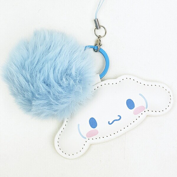 サンリオ シナモロール PUレザーストラップ キーホルダー シナモン スマホ Sanrio