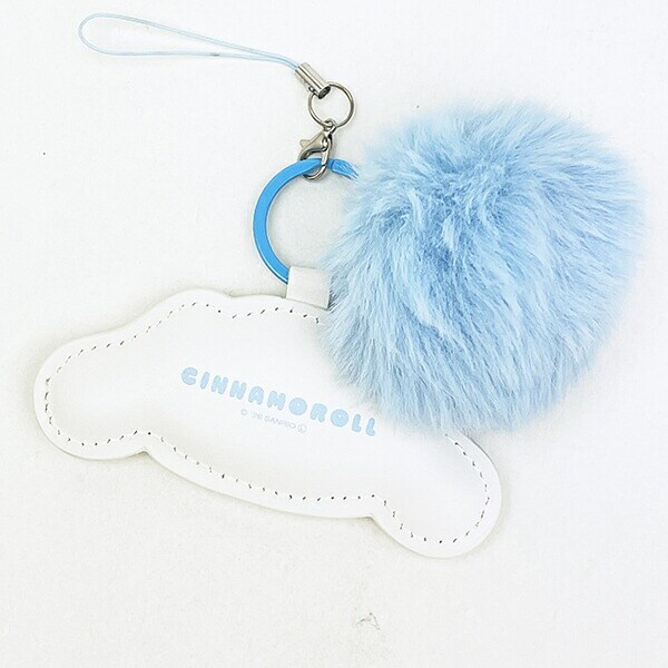 サンリオ シナモロール PUレザーストラップ キーホルダー シナモン スマホ Sanrio