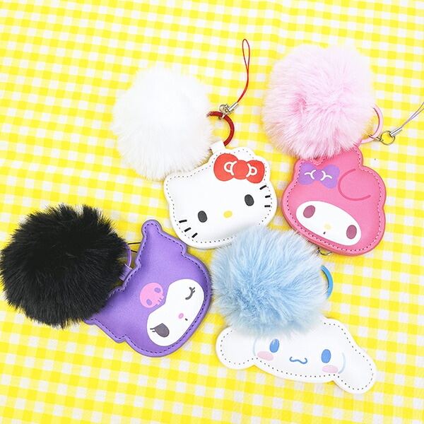 サンリオ ハローキティ PUレザーストラップ キーホルダー スマホ Sanrio