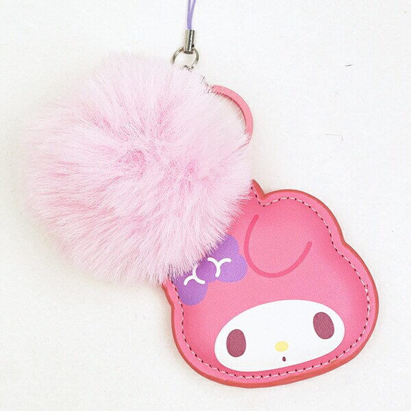 サンリオ マイメロディ PUレザーストラップ キーホルダー スマホ Sanrio