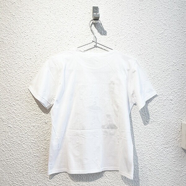 内藤ルネ Tシャツ ホワイト ガール レトロ RUNE