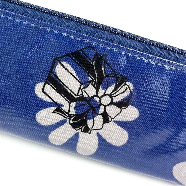 内藤ルネ 筆入れ (ブルー) 文具 ペンケース RUNE