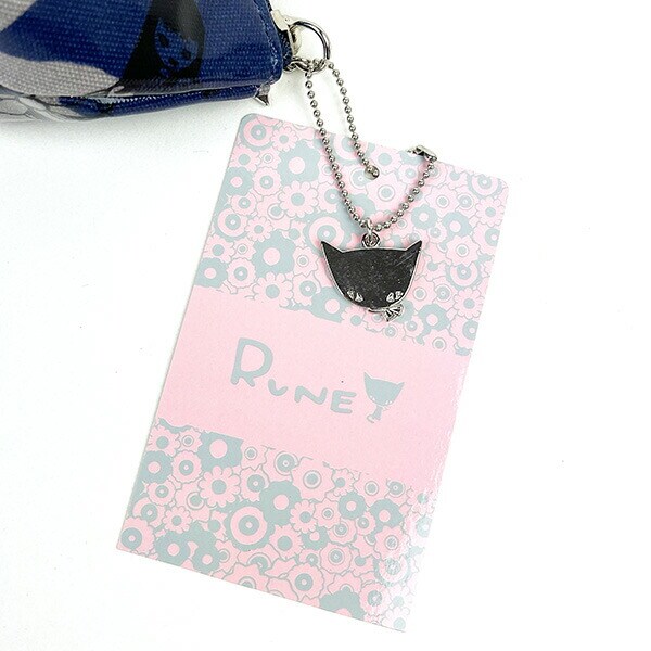 内藤ルネ 筆入れ (ブルー) 文具 ペンケース RUNE