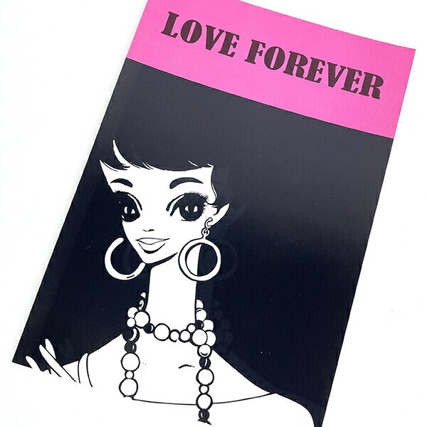 内藤ルネ LOVE FOREVER ポストカード 文具