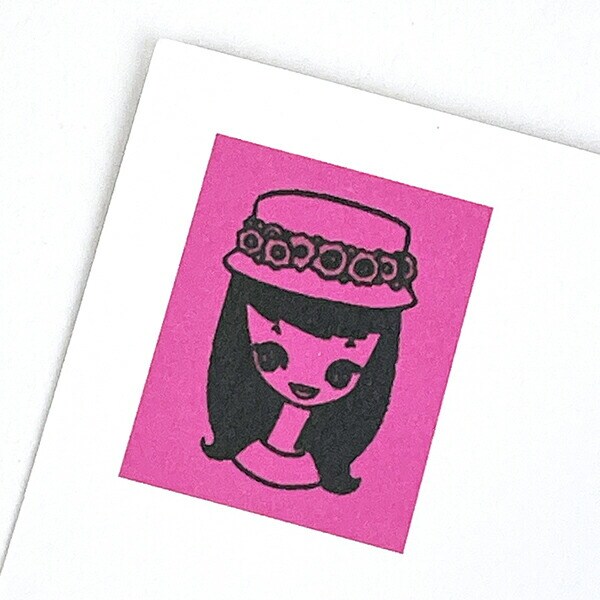 内藤ルネ フルーツカーニバル（オレンジ） ポストカード 文具