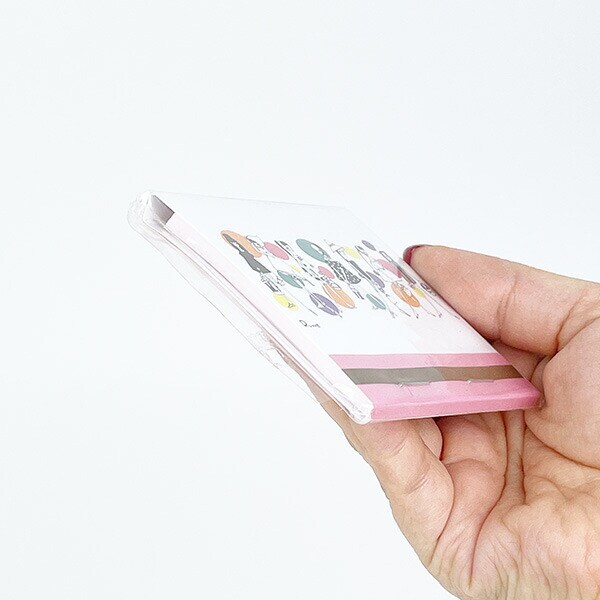 内藤ルネ マッチメモ 少女7人 メモ帳 文具 RUNE