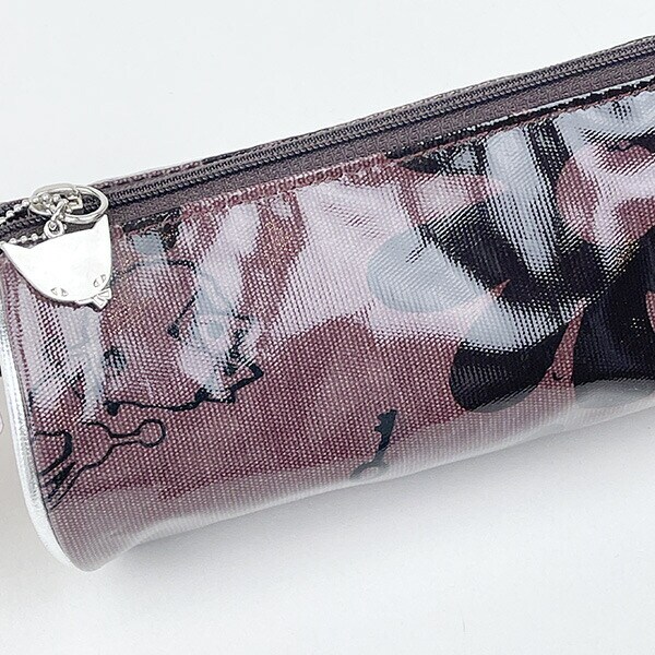 内藤ルネ 筆入れ ブラウン ペンケース 文具 RUNE