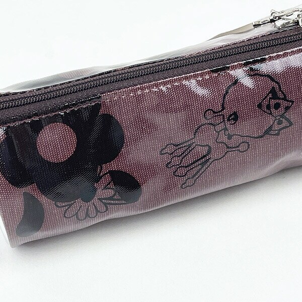 内藤ルネ 筆入れ ブラウン ペンケース 文具 RUNE