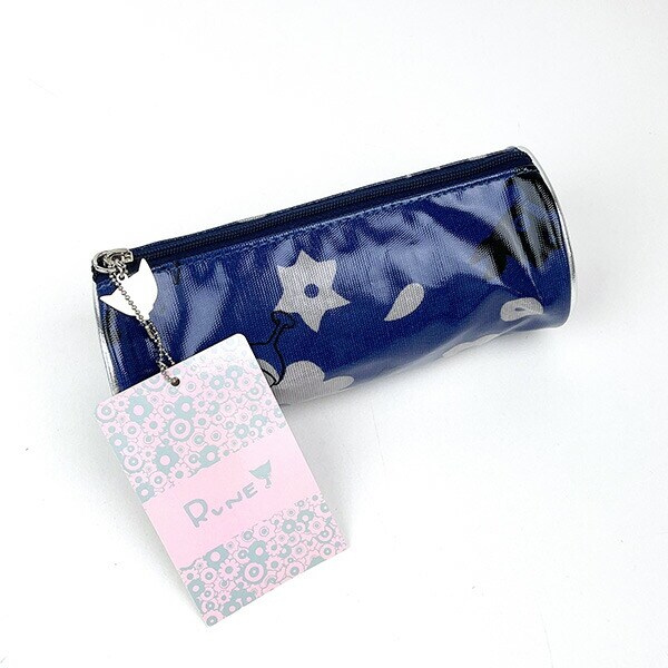 内藤ルネ 筆入れ ブルー ペンケース 文具 RUNE