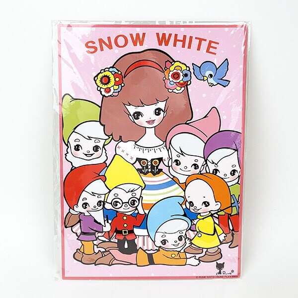 内藤ルネ 白雪姫 B4ポスター インテリア レトロ RUNE
