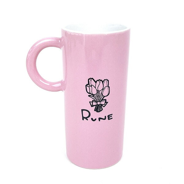 内藤ルネ RUNE-Girl トールマグ  ピンク マグカップ キッチン 日本製