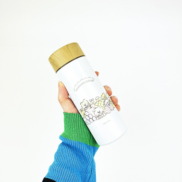 ほわころくらぶ ステンレスボトル300ml ベビーフルーツ 集合 ランチ コップ 水筒