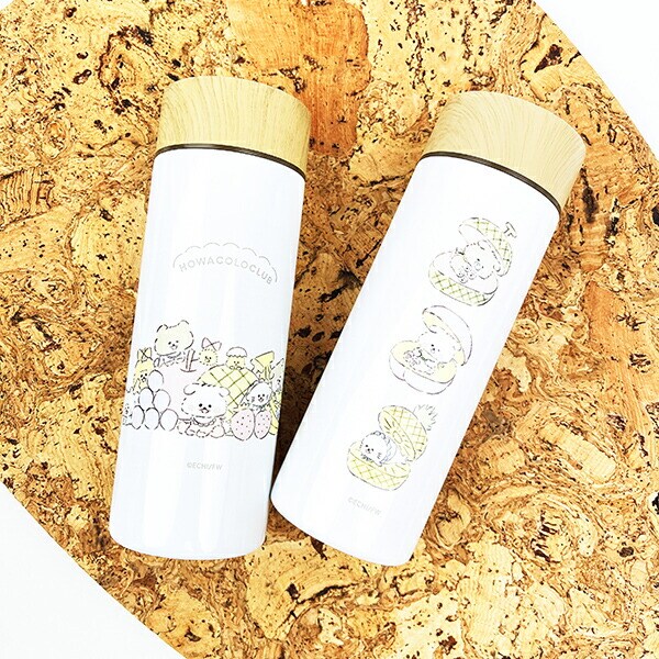 ほわころくらぶ ステンレスボトル300ml ベビーフルーツ フルーツ ランチ コップ 水筒