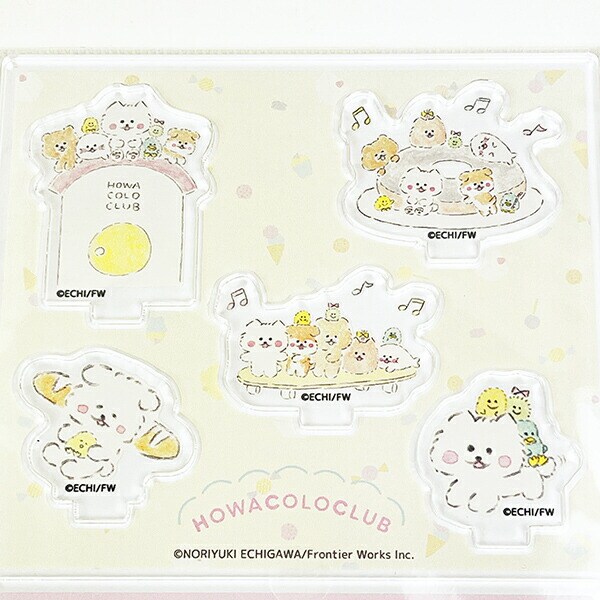 ほわころくらぶ アクリルメモスタンド インテリア 文具