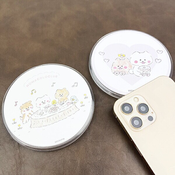 ほわころくらぶ ワイヤレスチャージャー ティータイム スマホ iPhone アンドロイド