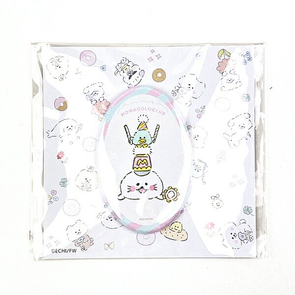 ほわころくらぶ マグネット むくころちゃん ホワイト インテリア