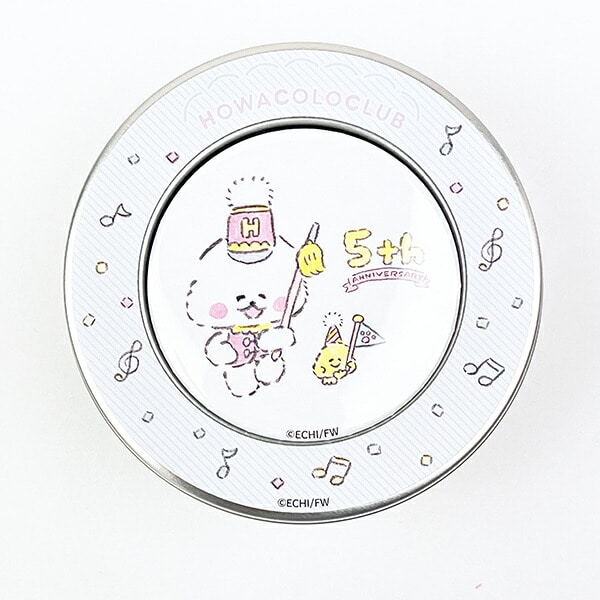 ほわころくらぶ 5周年マグネット付き ギフト缶 石鹸入り(A)