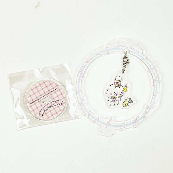 ほわころくらぶ 揺れるアクリルスタンド（1） ほわころちゃん インテリア ピンク