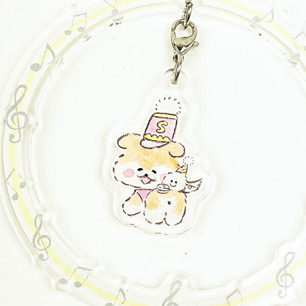 ほわころくらぶ 揺れるアクリルスタンド（3） しばころちゃん インテリア イエロー