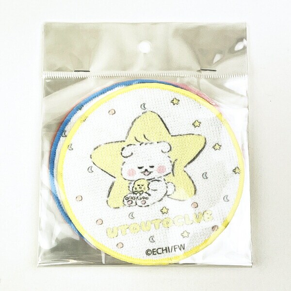 ほわころくらぶ UTOUTOCLUB タオルコースター 5枚セット キッチン