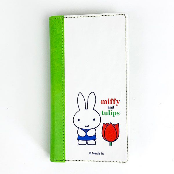 ミッフィー ｍiffy and tulip 3way スマホケース スマホカバー チューリップ グリーン mサイズ グッズ(mcd)