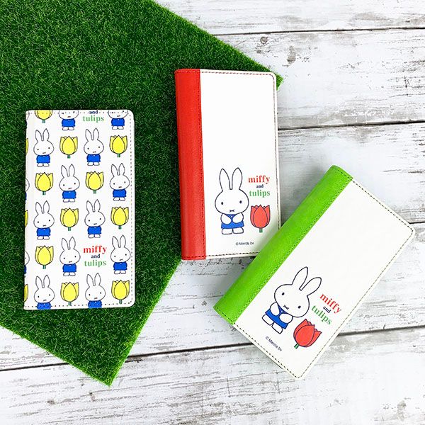 ミッフィー ｍiffy and tulip 3way スマホケース スマホカバー チューリップ グリーン mサイズ グッズ(mcd)