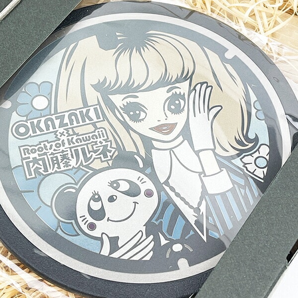 内藤ルネ チタン製ミニチュアマンホール（みどり） 日本製