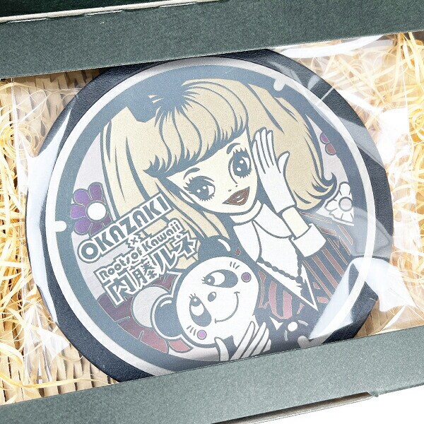 内藤ルネ チタン製ミニチュアマンホール（ピンク） 日本製