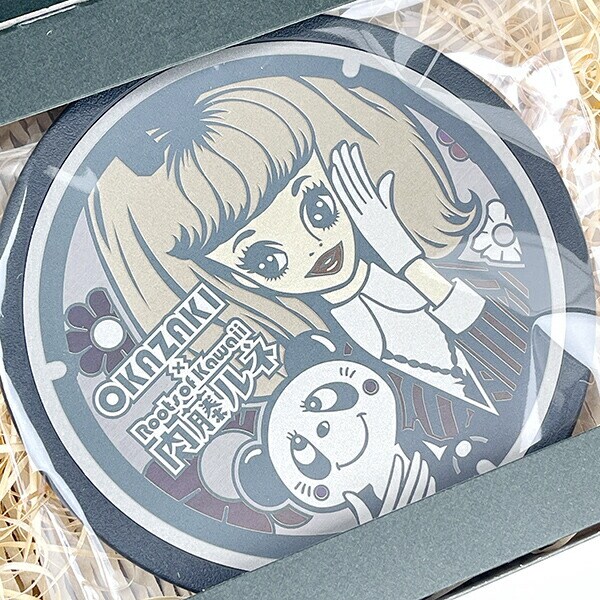 内藤ルネ チタン製ミニチュアマンホール（ピンク） 日本製