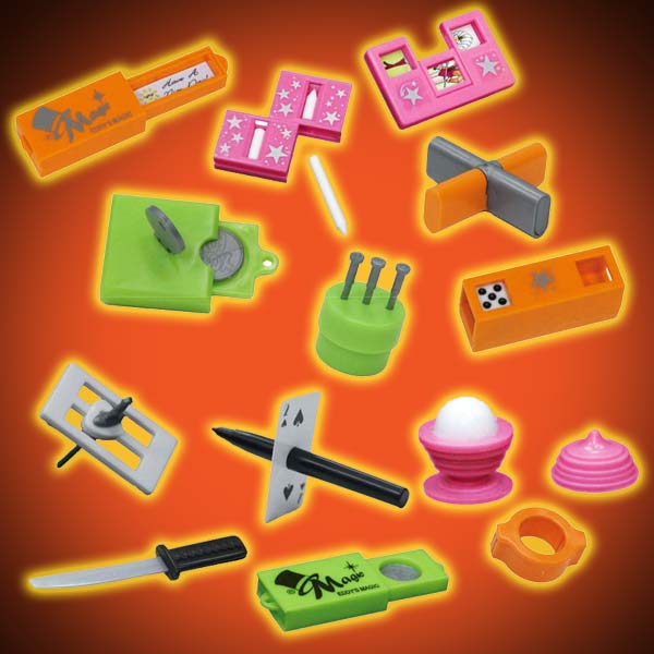 ハロウィン パーティーグッズ 装飾 ミニミニマジック かぼちゃ透明ボックス入り 24個セット セット品