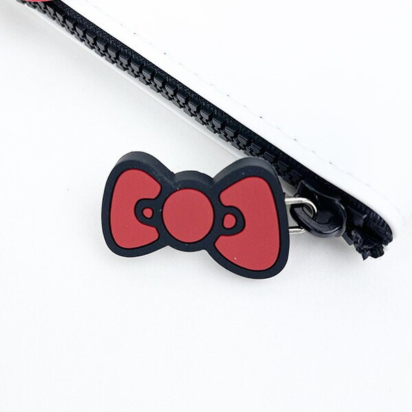 サンリオ キティ NUU Small（ヌースモール） ジッパーポーチ ホワイト 小物入れ