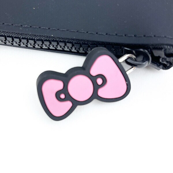 サンリオ ハローキティ NUU-small シリコンポーチ ブラック 小物入れ