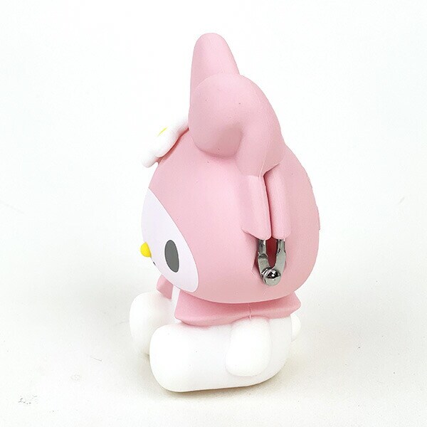 サンリオ マイメロディ お座り型シリコンがまぐちポーチ 3D POCHI ピンク Sanrio