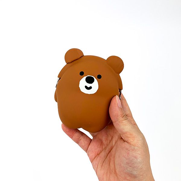 ころまるさん 3D POCHI FRIENDS マロン がま口 ポーチ 小物入れ コインケース