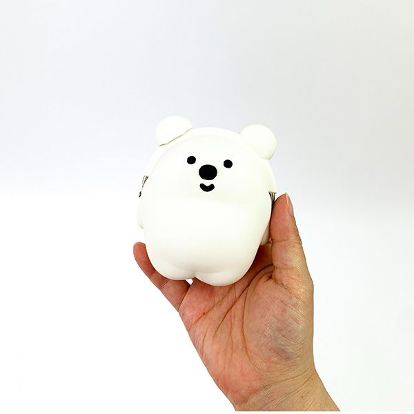 ころまるさん 3D POCHI FRIENDS ホイップ がま口 ポーチ 小物入れ コインケース