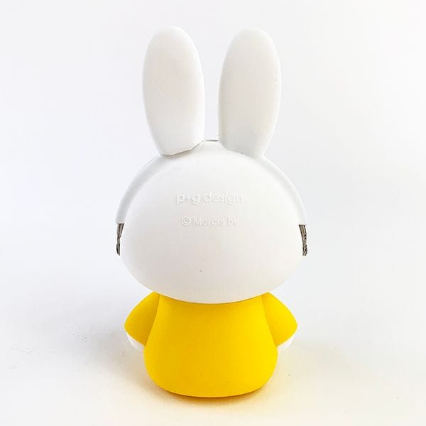 ミッフィー miffy 3Dポーチ がま口 イエロー 小物入れ